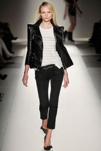 Balmain is perfect for the biker chick look